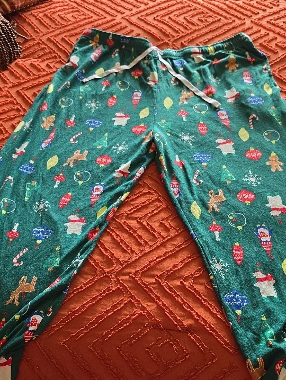 Gerber Green Holiday Print Men’s Pajama Pants